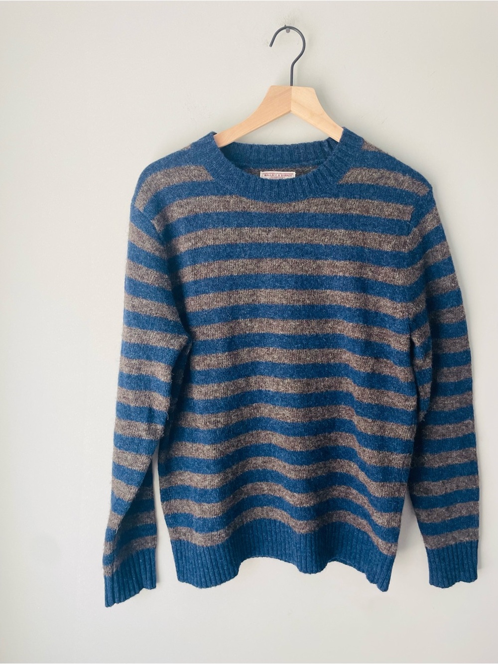 Wallace & Barnes Wool Striped Vintage Sweater